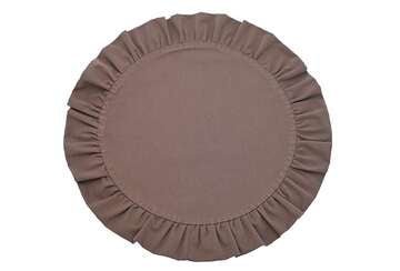 Circular Ruffle Edge Placemat - RUTHERFORD & Co