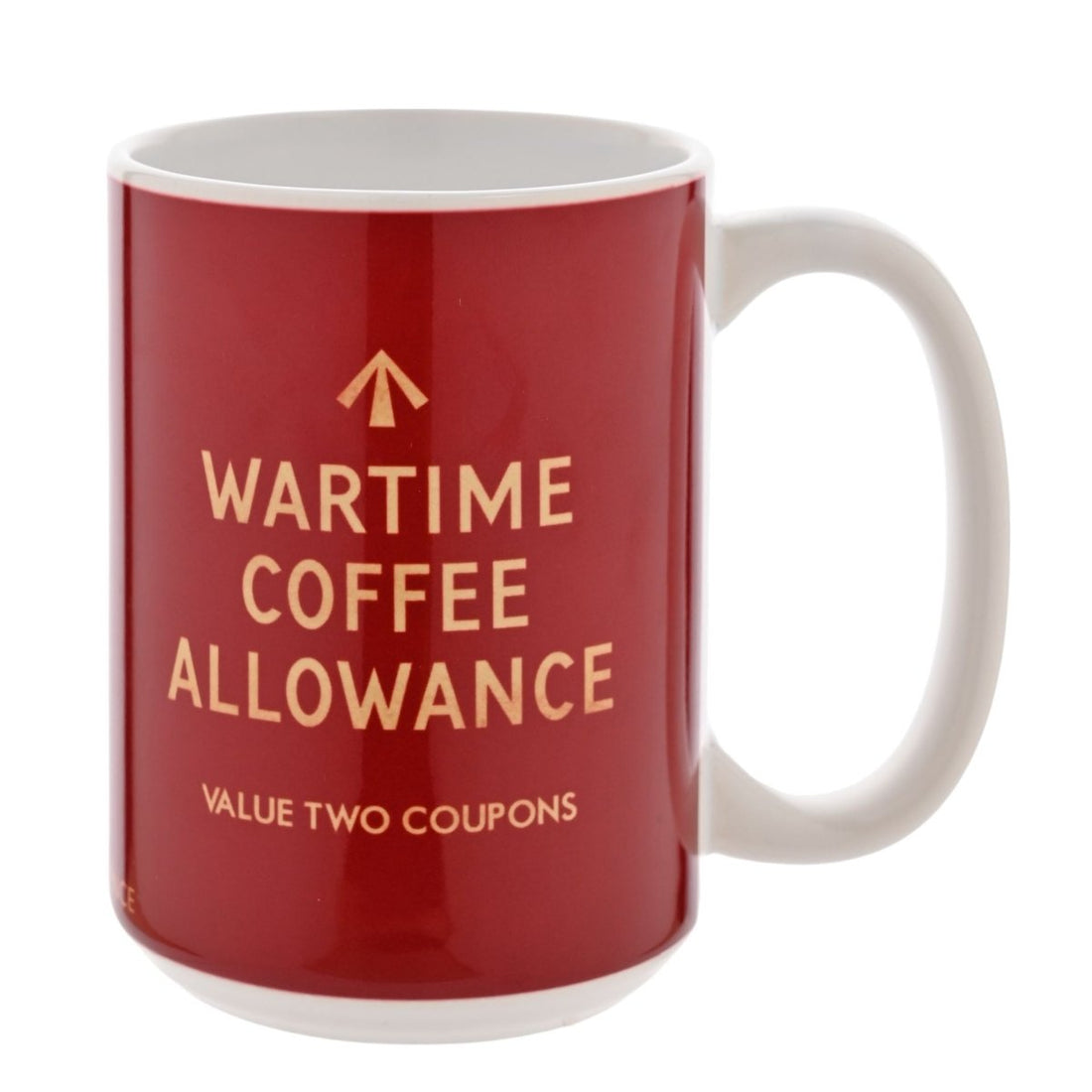 Civil Defence Biscuit Warden On Duty Mug 15oz - RUTHERFORD & Co