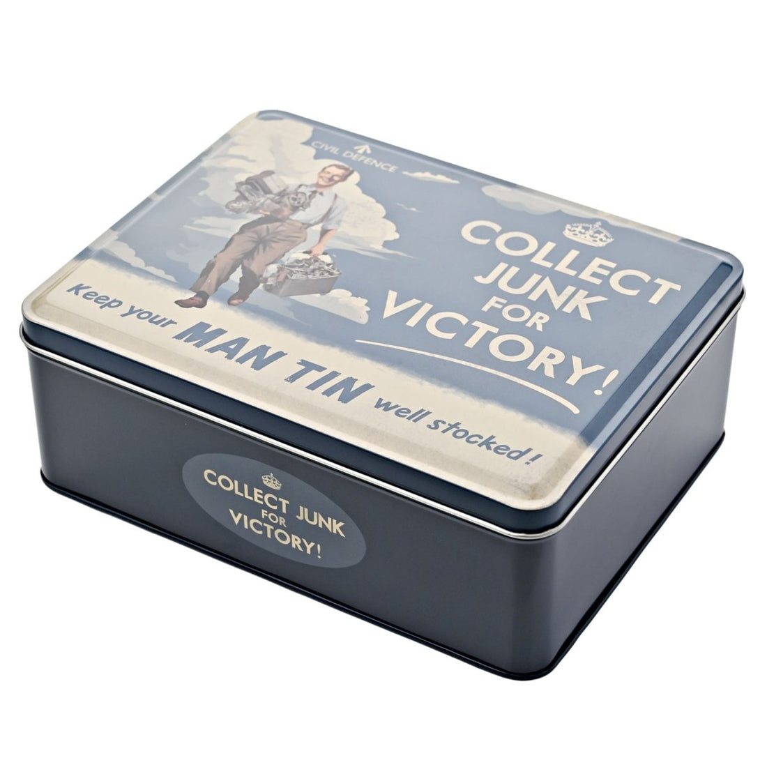 Civil Defence Collect Junk Tin - RUTHERFORD & Co