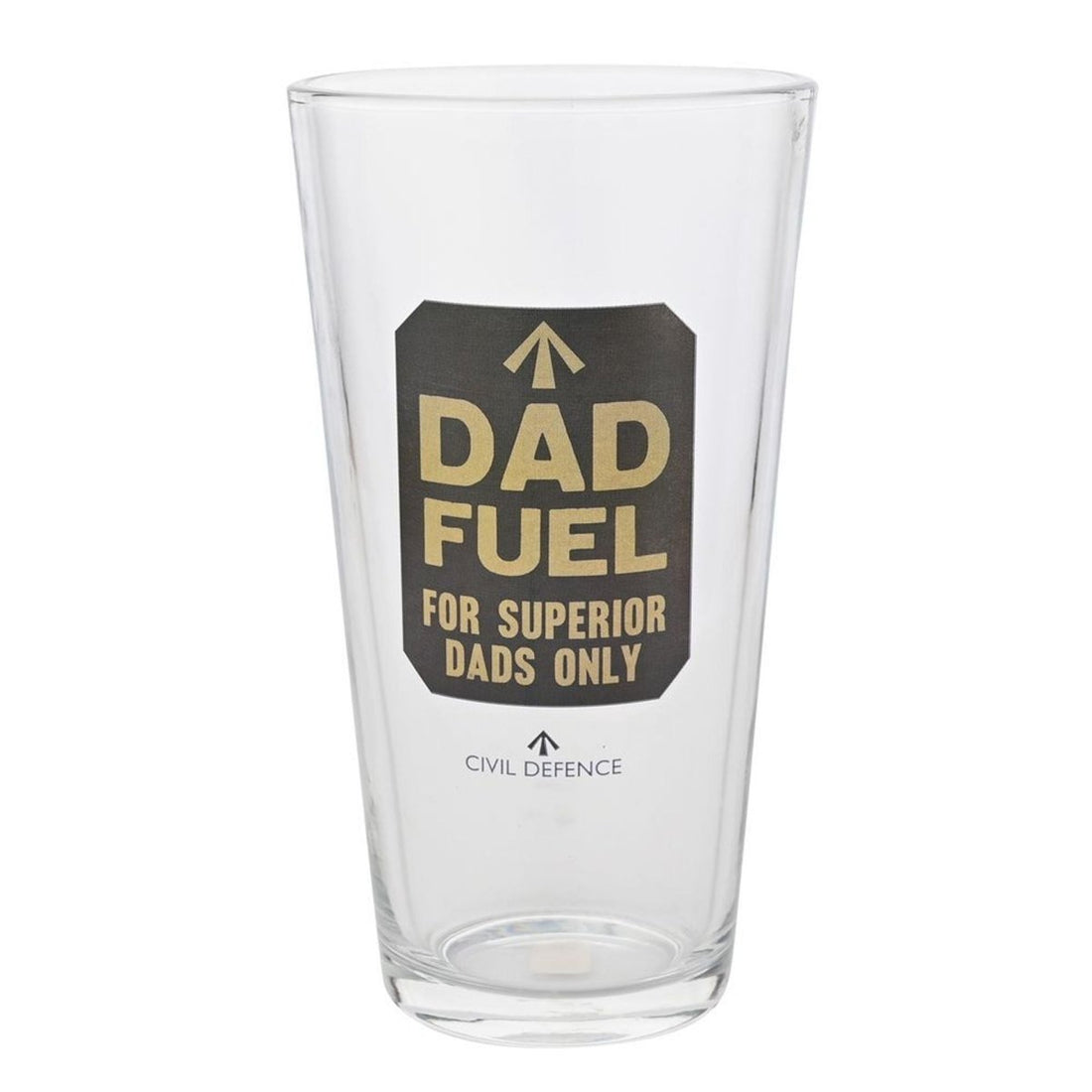 Civil Defence Dad Fuel Pint Glass - RUTHERFORD & Co