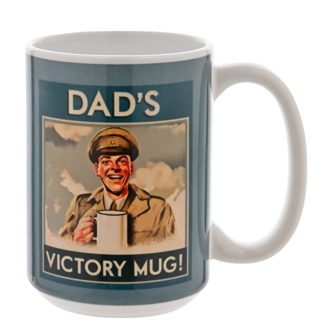 Civil Defence Dad's Victory Mug 15oz - RUTHERFORD & Co