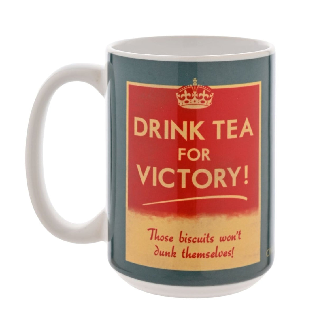 Civil Defence Drink Tea For Victory Mug 15oz - RUTHERFORD & Co