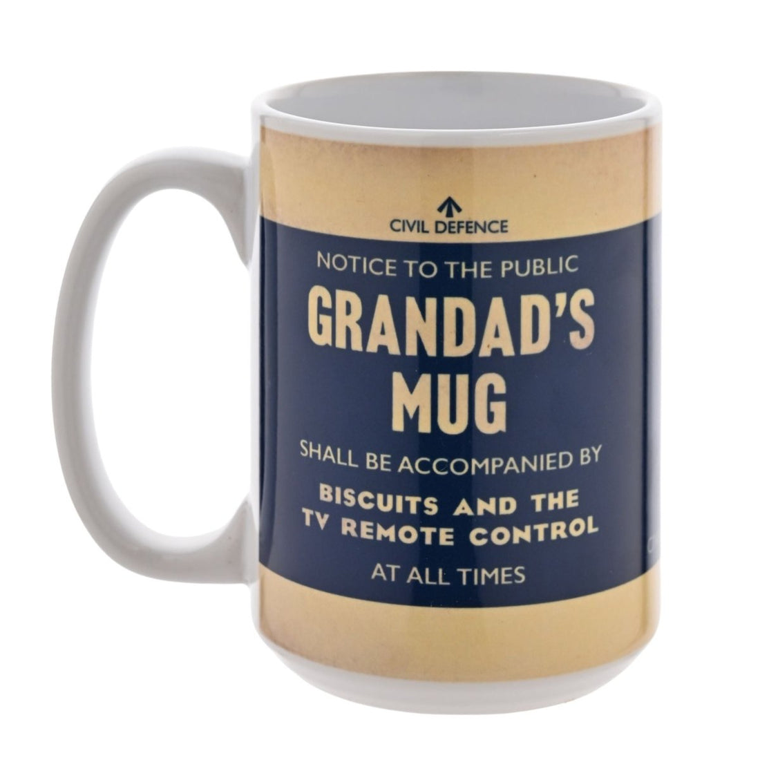 Civil Defence Grandad Mug 15oz - RUTHERFORD & Co
