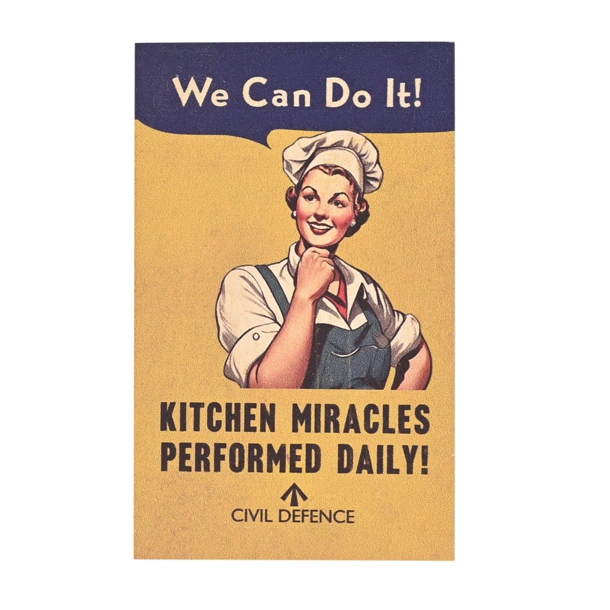 Civil Defence Magnet Kitchen Miracles - RUTHERFORD & Co