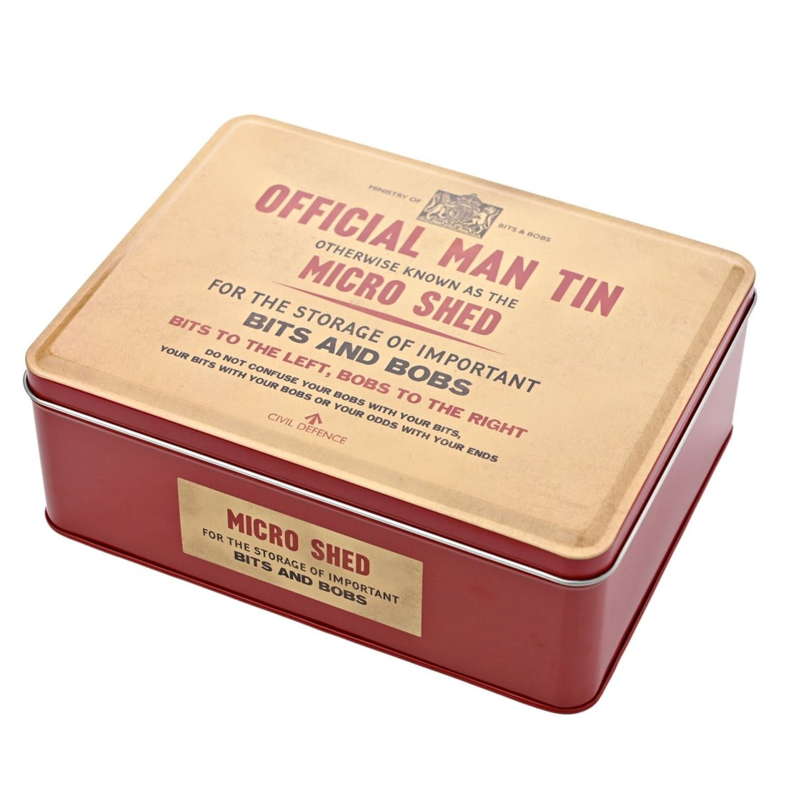 Civil Defence Micro Shed Tin - RUTHERFORD & Co