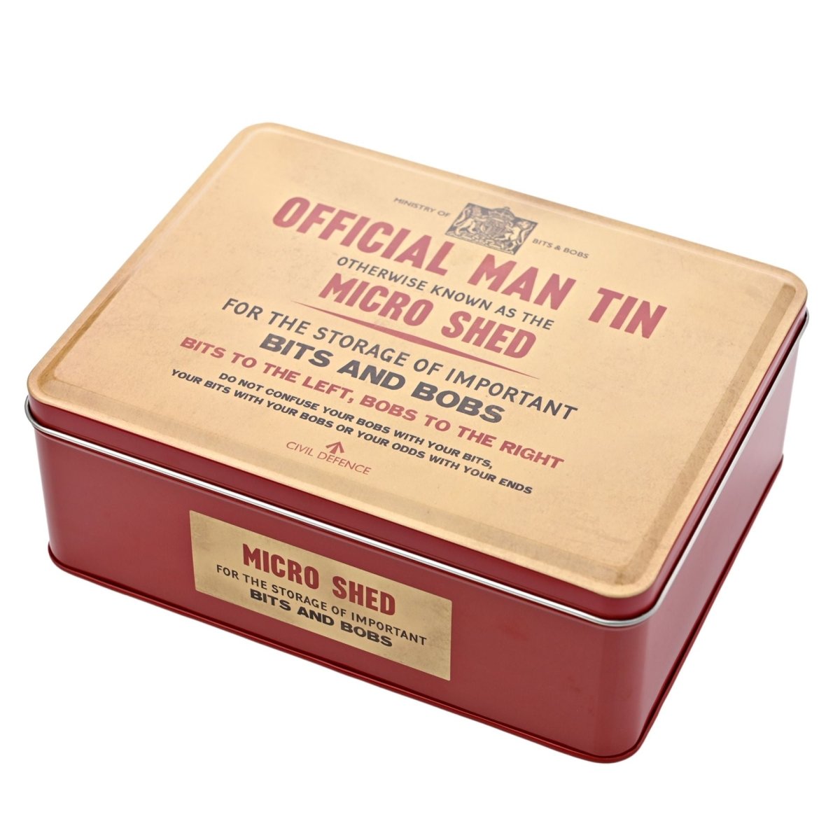 Civil Defence Micro Shed Tin - RUTHERFORD & Co