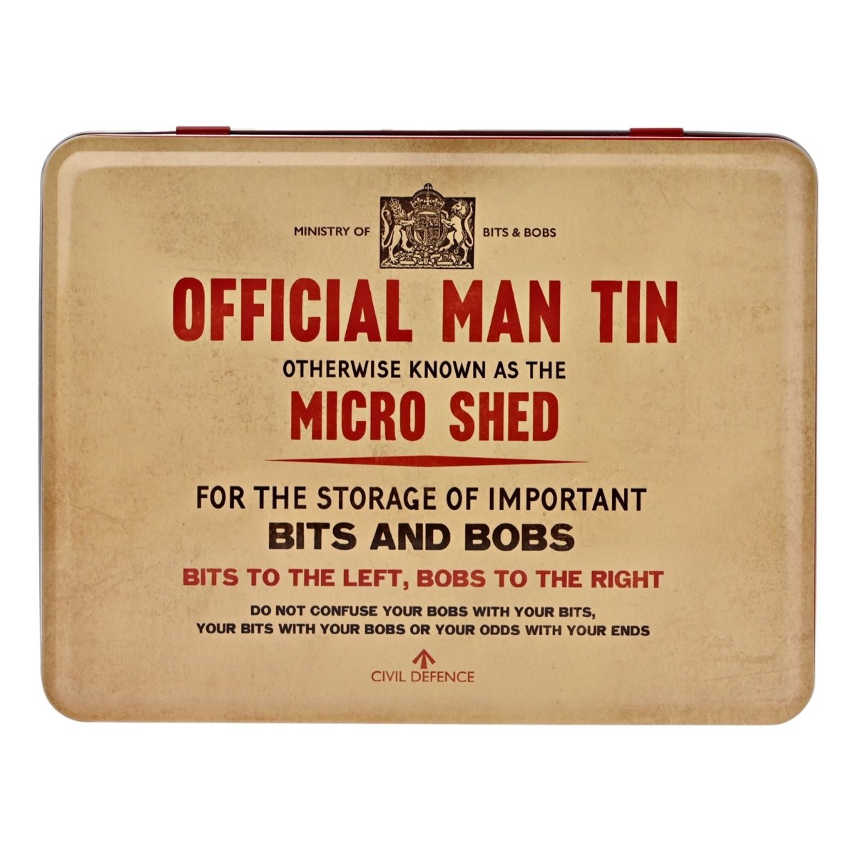 Civil Defence Micro Shed Tin - RUTHERFORD & Co