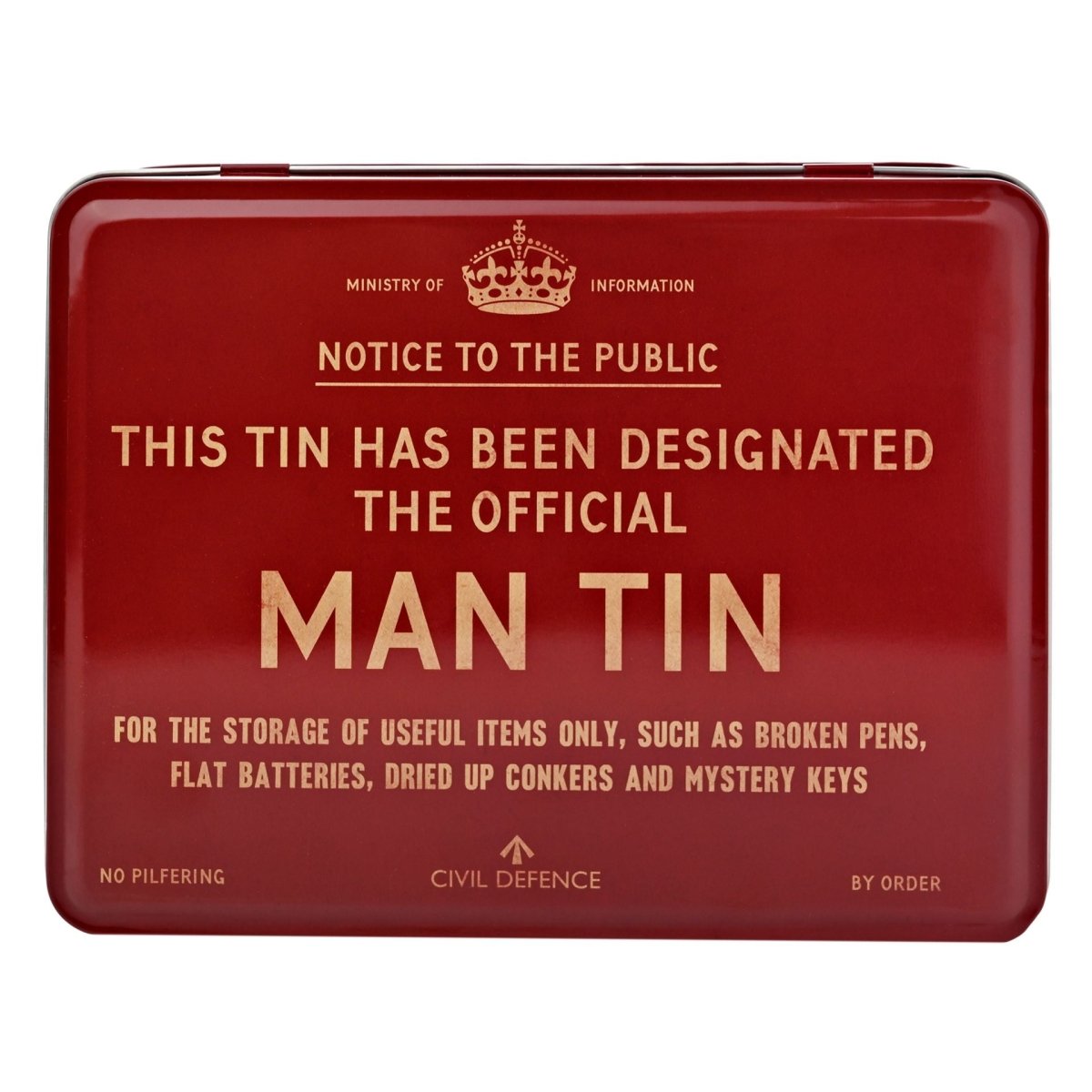 Civil Defence Official Man Tin - RUTHERFORD & Co