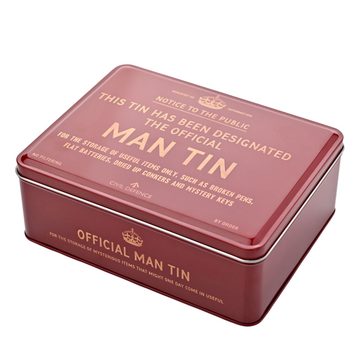 Civil Defence Official Man Tin - RUTHERFORD & Co
