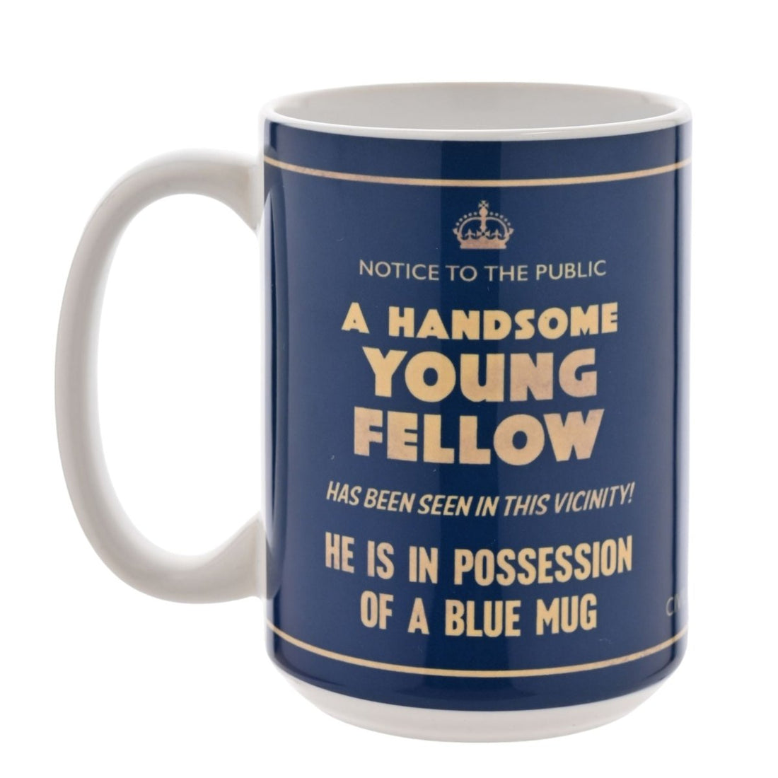 Civil Defence Young Man Mug 15oz - RUTHERFORD & Co