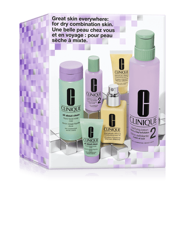 Great Skin Everywhere Gift Set: Dry Combination