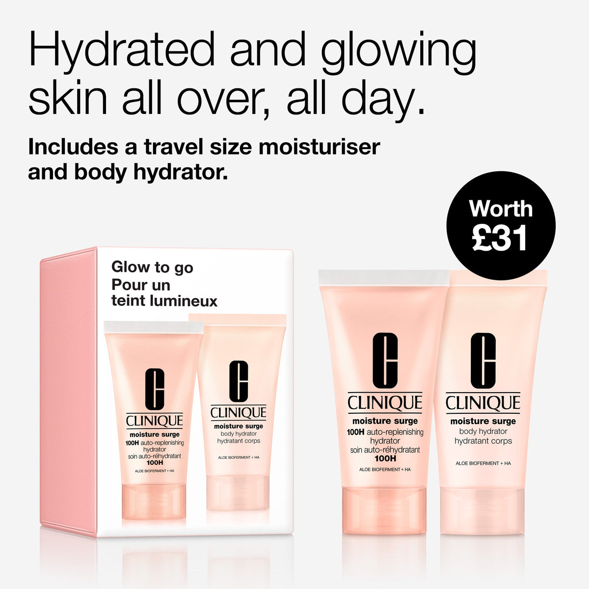 Moisture Surge™ Hydration Travel Skincare Set