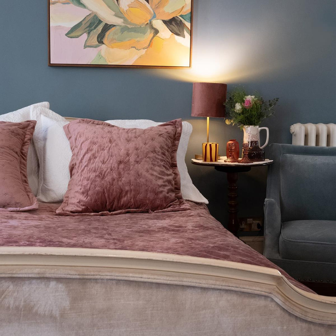 Clara Velvet Cushion - RUTHERFORD & Co