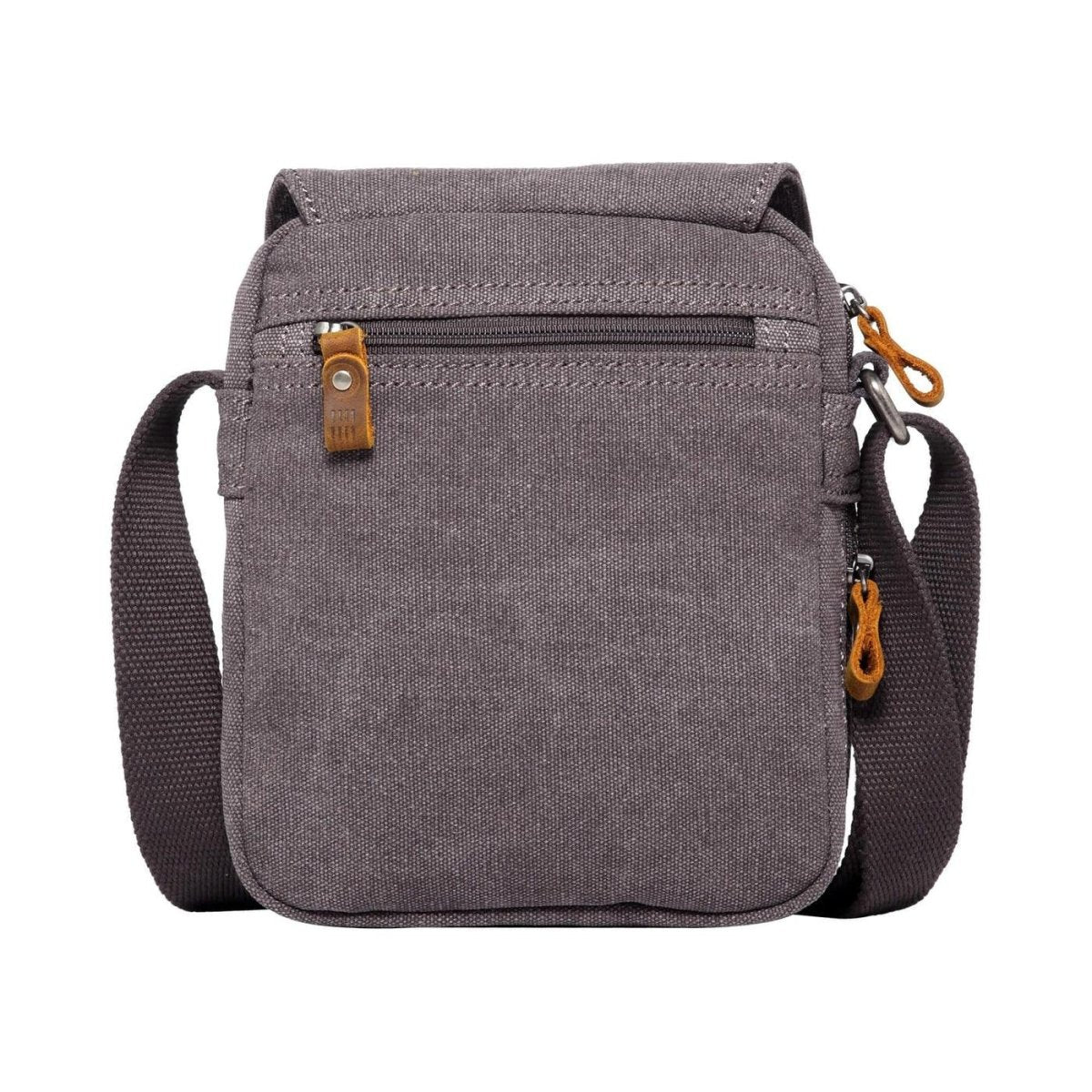 CLASSIC CANVAS ACROSS BODY BAG - TRP0239 - BLACK - RUTHERFORD & Co