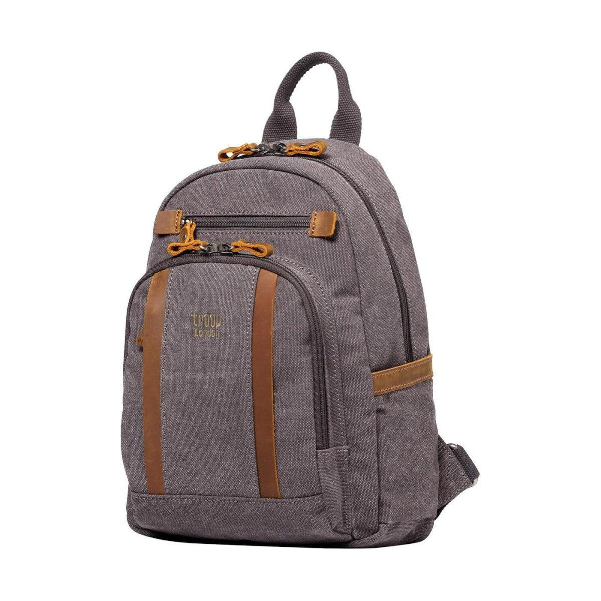 CLASSIC CANVAS BACKPACK - TRP0255 - BLACK - RUTHERFORD & Co