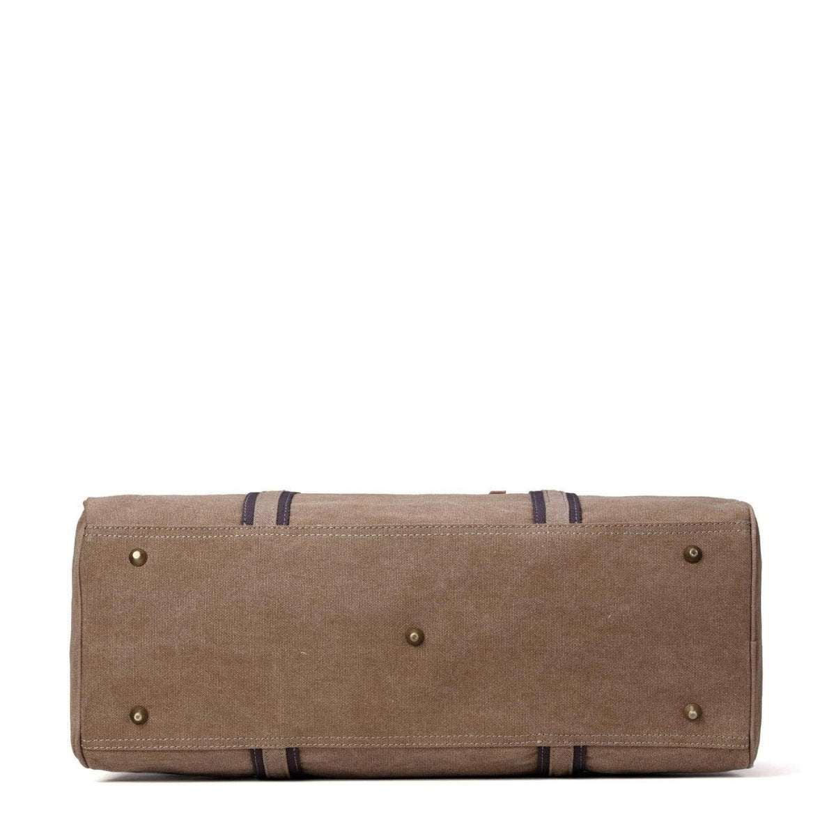 CLASSIC CANVAS TRAVEL DUFFEL BAG - LARGE HOLDALL - BLACK - RUTHERFORD & Co