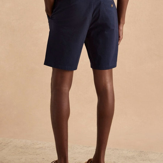 Classic Fit Navy Chino Shorts - RUTHERFORD & Co