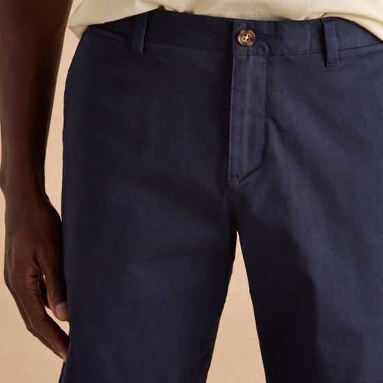 Classic Fit Navy Chino Shorts - RUTHERFORD & Co