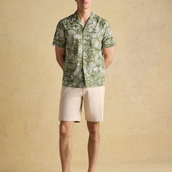 Classic Fit Sand Chino Shorts - RUTHERFORD & Co