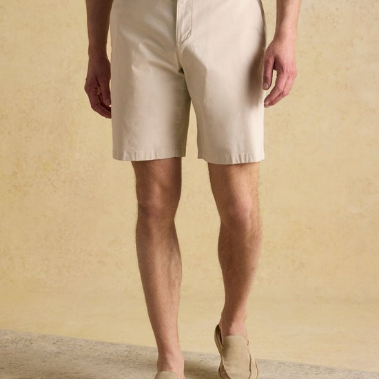 Classic Fit Sand Chino Shorts - RUTHERFORD & Co