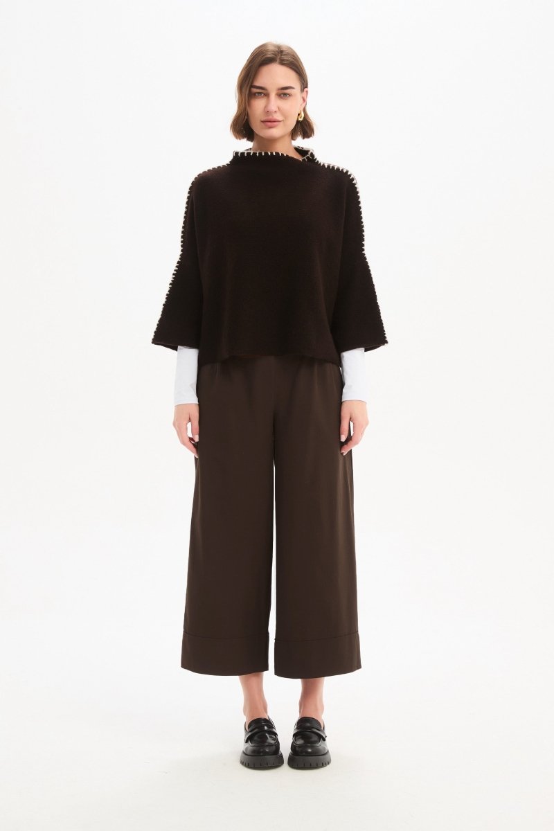 Classic Trouser Chocolate - RUTHERFORD & Co