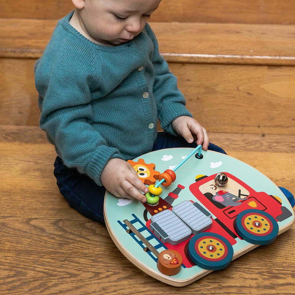 Classic World Busy Board - Fire Engine - RUTHERFORD & Co