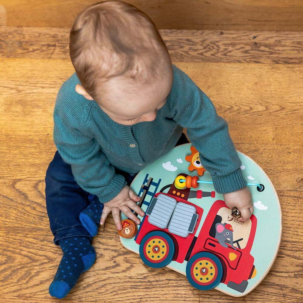 Classic World Busy Board - Fire Engine - RUTHERFORD & Co