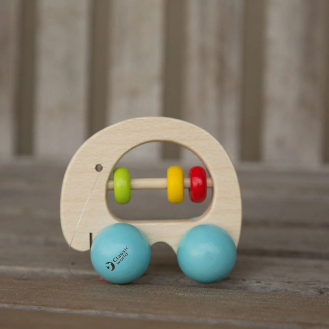 Classic World Elephant Rattle - RUTHERFORD & Co