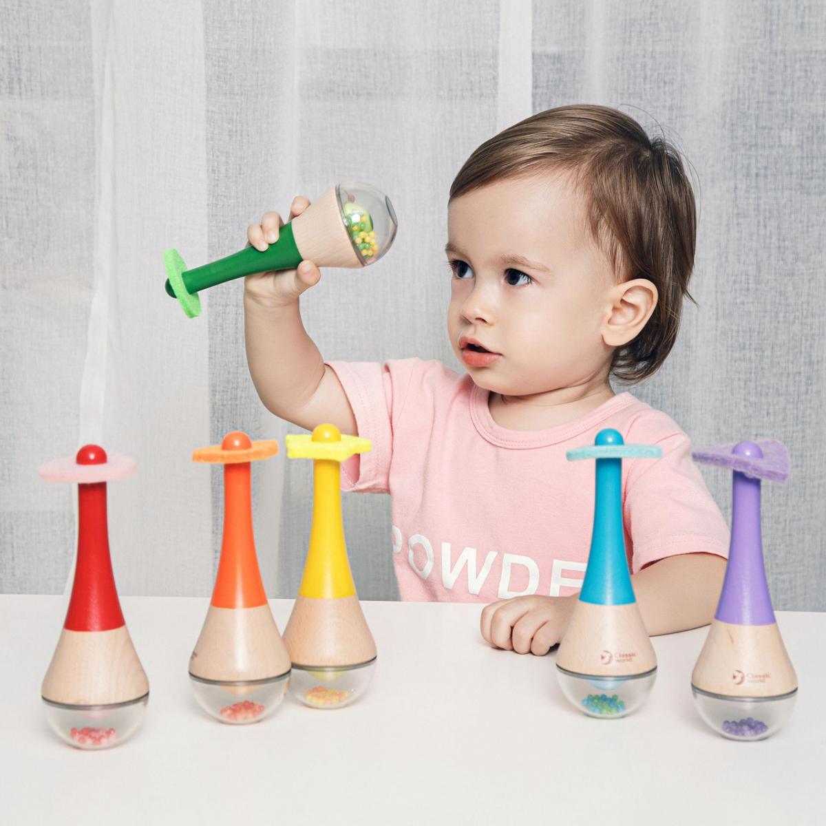 Classic World Rainbow Maraca - RUTHERFORD & Co