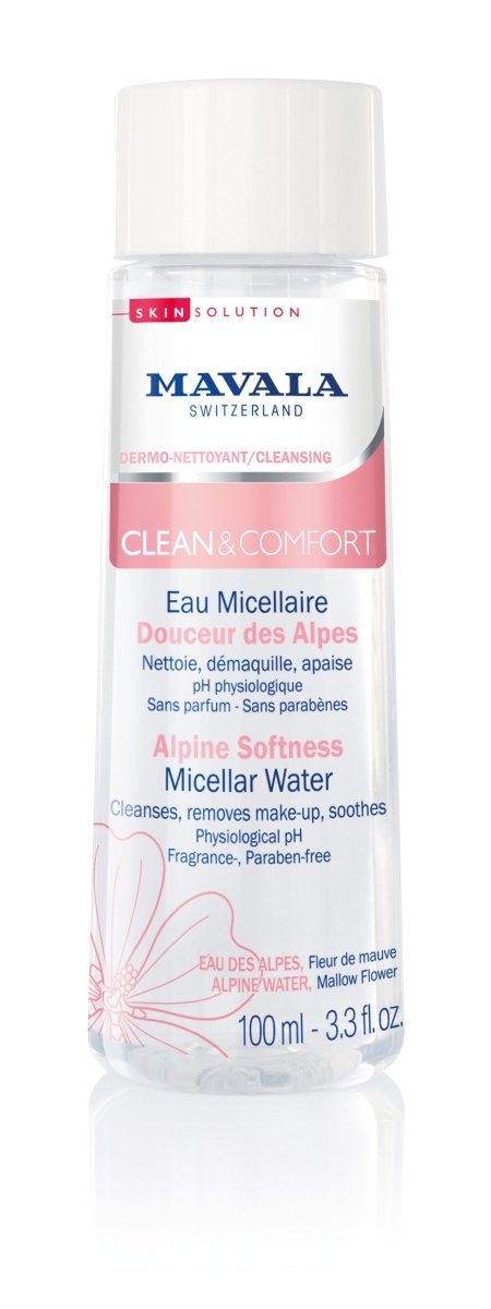 Clean & Comfort Alpine Softness Micellar Water 100ml - RUTHERFORD & Co