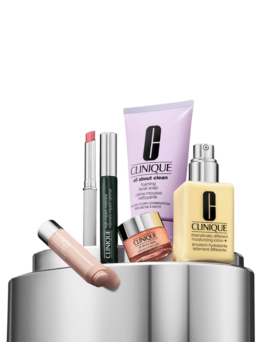 Clinique Fan Favourites: Skincare & Makeup Gift Set - RUTHERFORD & Co