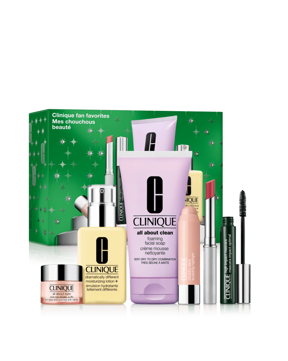 Clinique Fan Favourites: Skincare & Makeup Gift Set - RUTHERFORD & Co