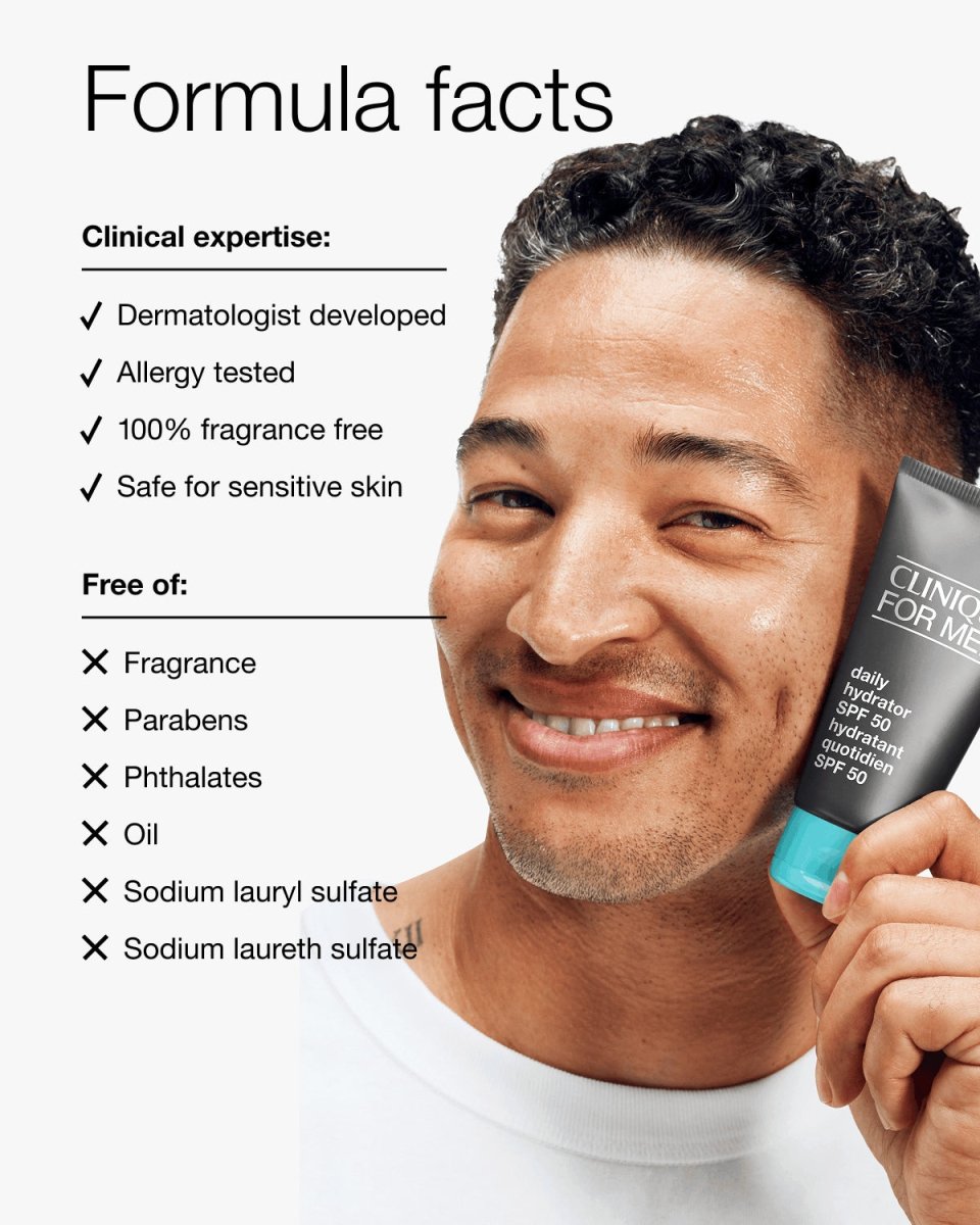 Clinique For Men™ Daily Hydrator SPF 50 - RUTHERFORD & Co