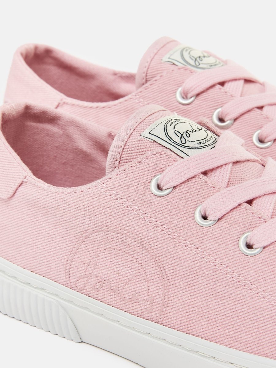Coast Pink Canvas Pumps - RUTHERFORD & Co