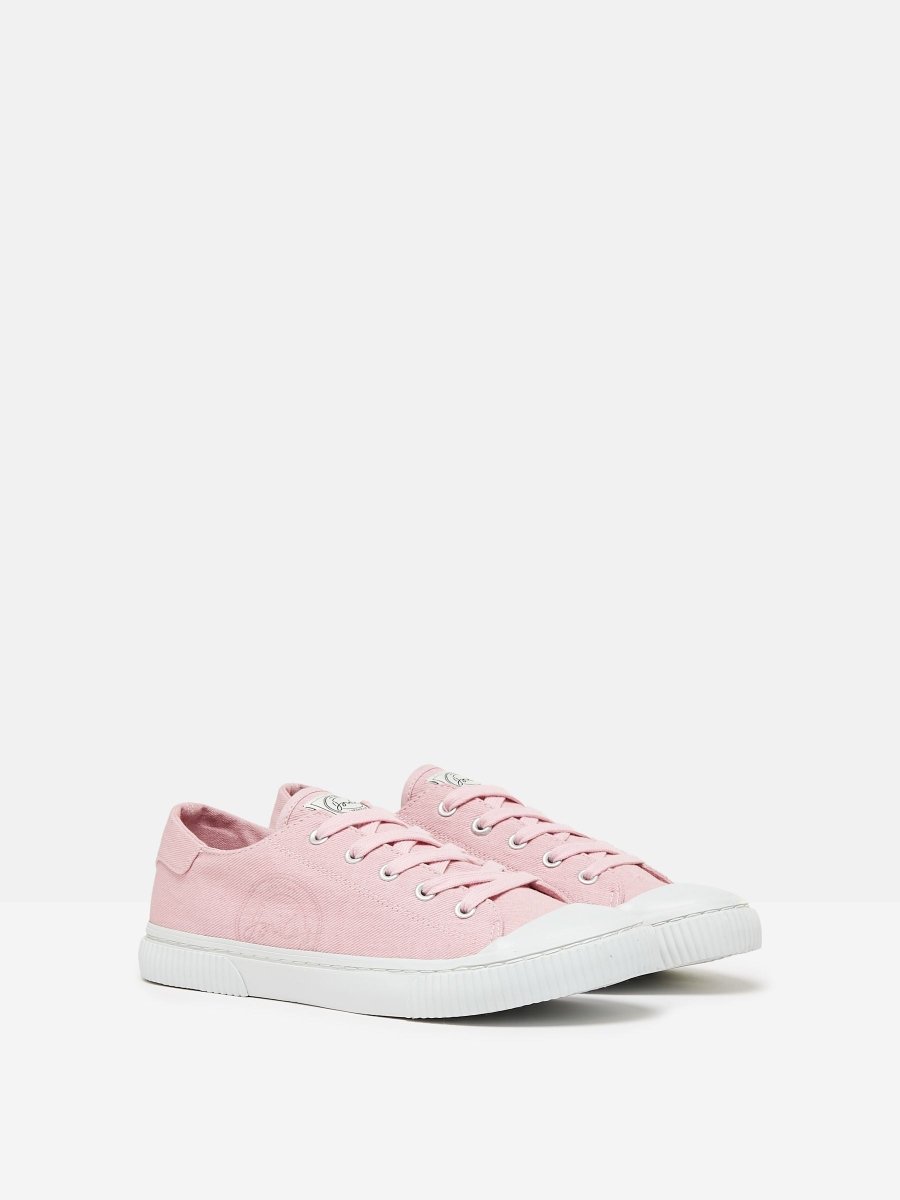 Coast Pink Canvas Pumps - RUTHERFORD & Co