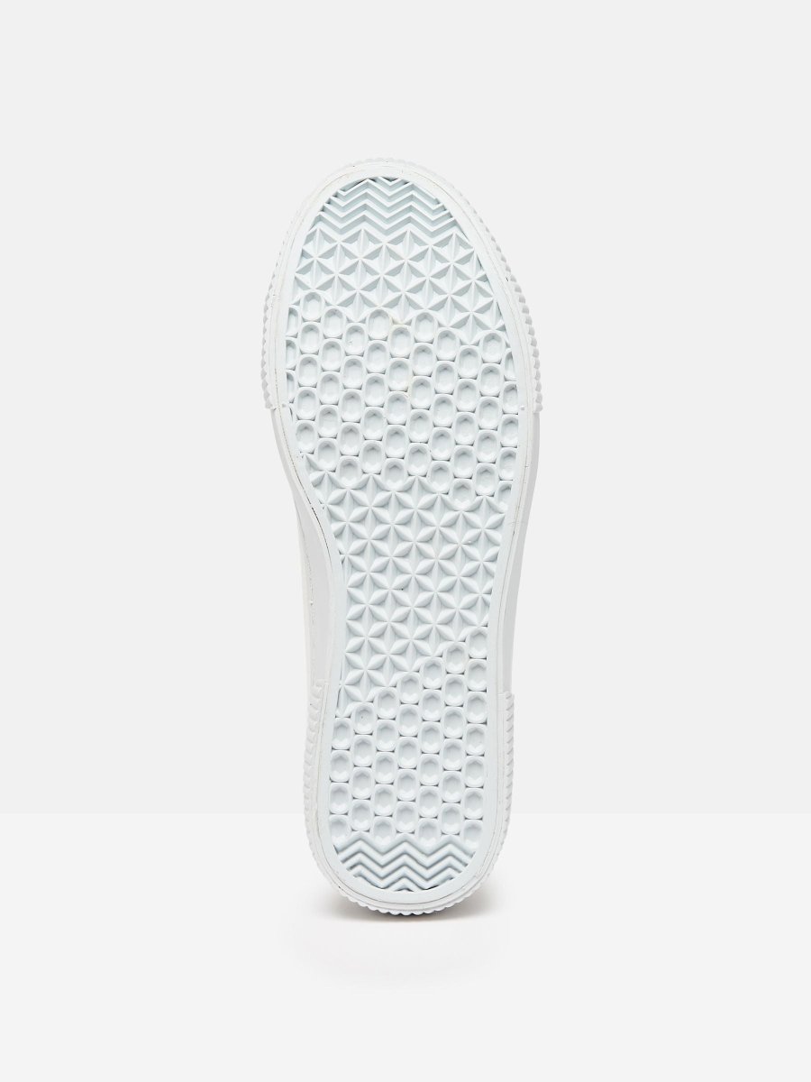 Coast White Canvas Pumps - RUTHERFORD & Co