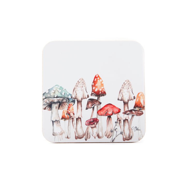 Coaster Set of 4/The Forest/Mushrooms - RUTHERFORD & Co