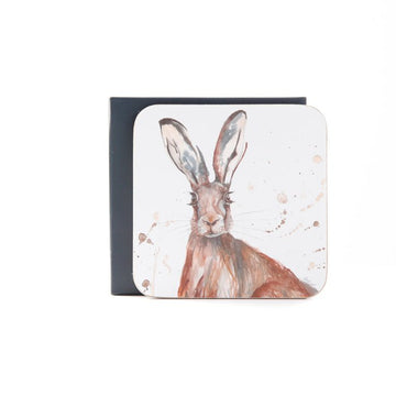 Coaster Set of 4/The Meadow/Hare - RUTHERFORD & Co