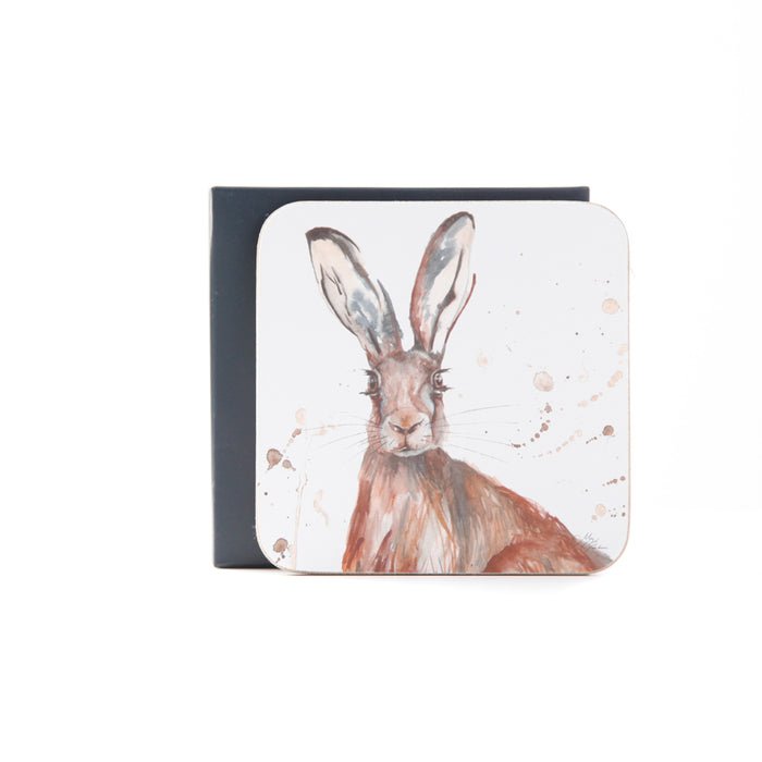 Coaster Set of 4/The Meadow/Hare - RUTHERFORD & Co