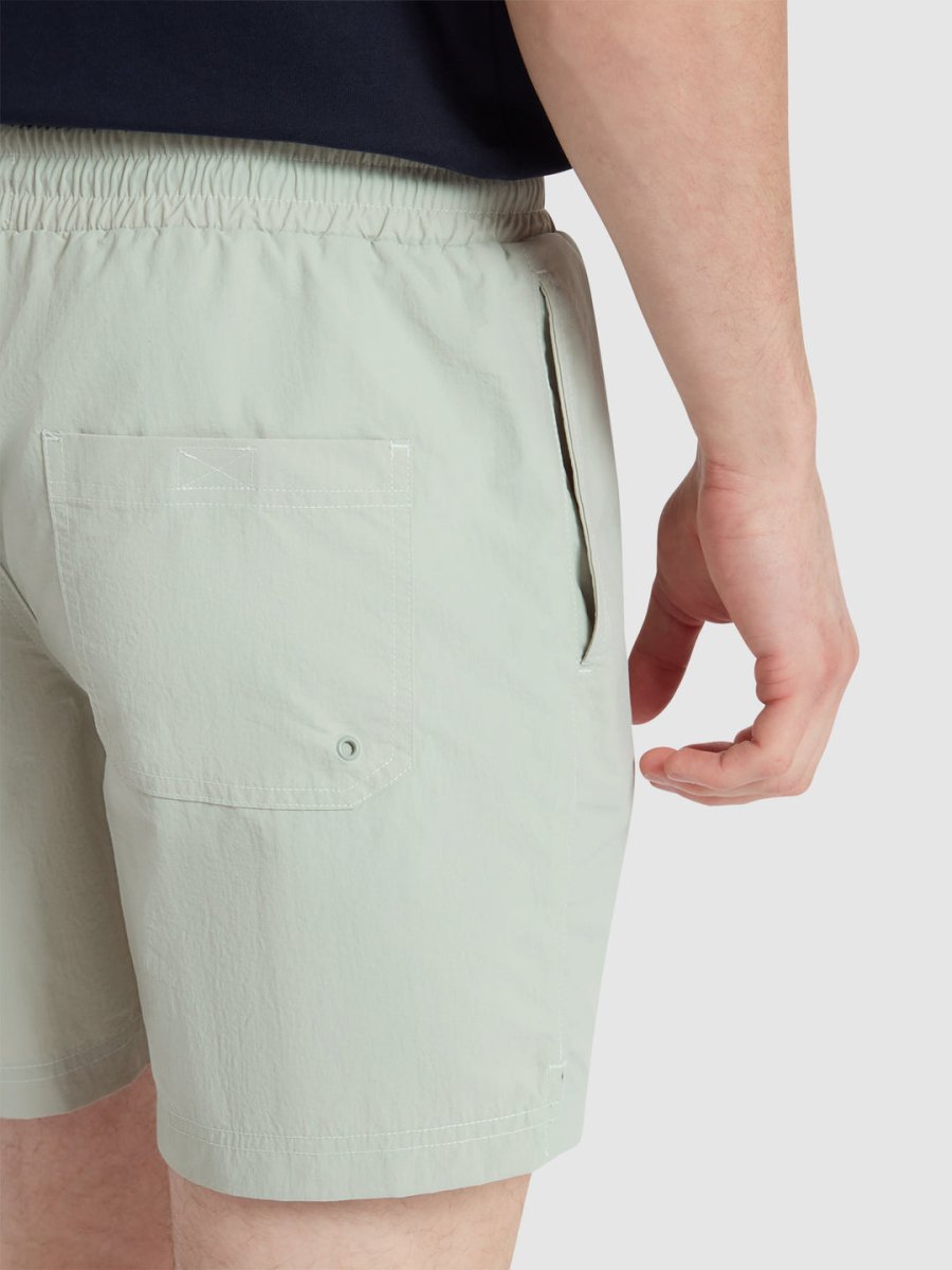 Colbert Swim Shorts In Grove Green - RUTHERFORD & Co