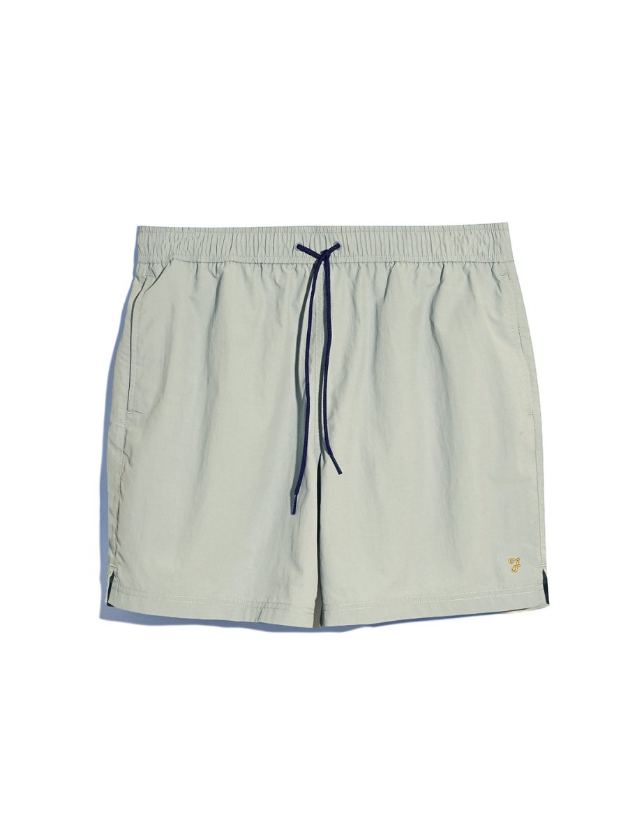 Colbert Swim Shorts In Grove Green - RUTHERFORD & Co
