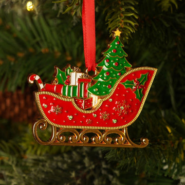 Collectable Tree Decoration - Sleigh - RUTHERFORD & Co