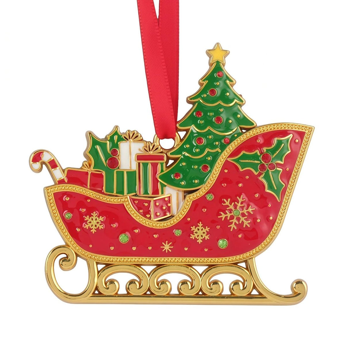Collectable Tree Decoration - Sleigh - RUTHERFORD & Co