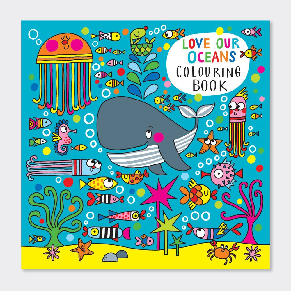 Colouring Book/Love Our Oceans - RUTHERFORD & Co