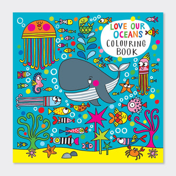 Colouring Book/Love Our Oceans - RUTHERFORD & Co