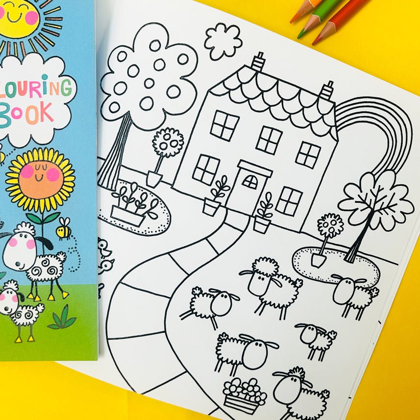 Colouring Book/On The Farm - RUTHERFORD & Co