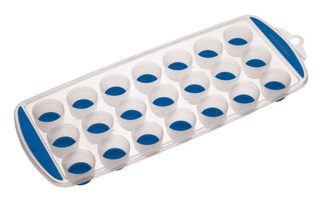 Colourworks Blue Pop Out Flexible Ice Cube Tray - RUTHERFORD & Co