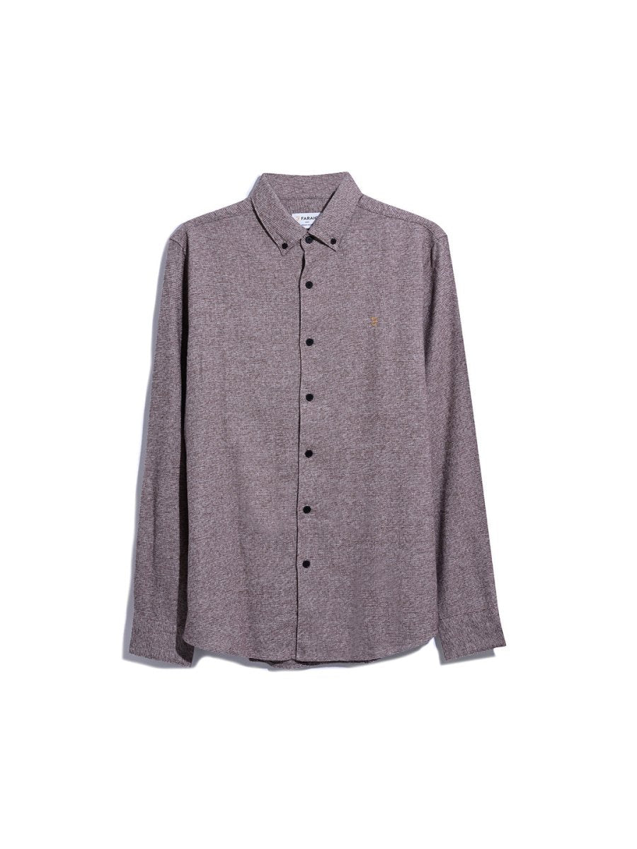 Colver Casual Fit Textured Shirt - RUTHERFORD & Co