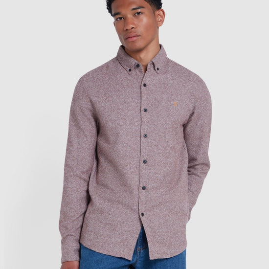 Colver Casual Fit Textured Shirt - RUTHERFORD & Co