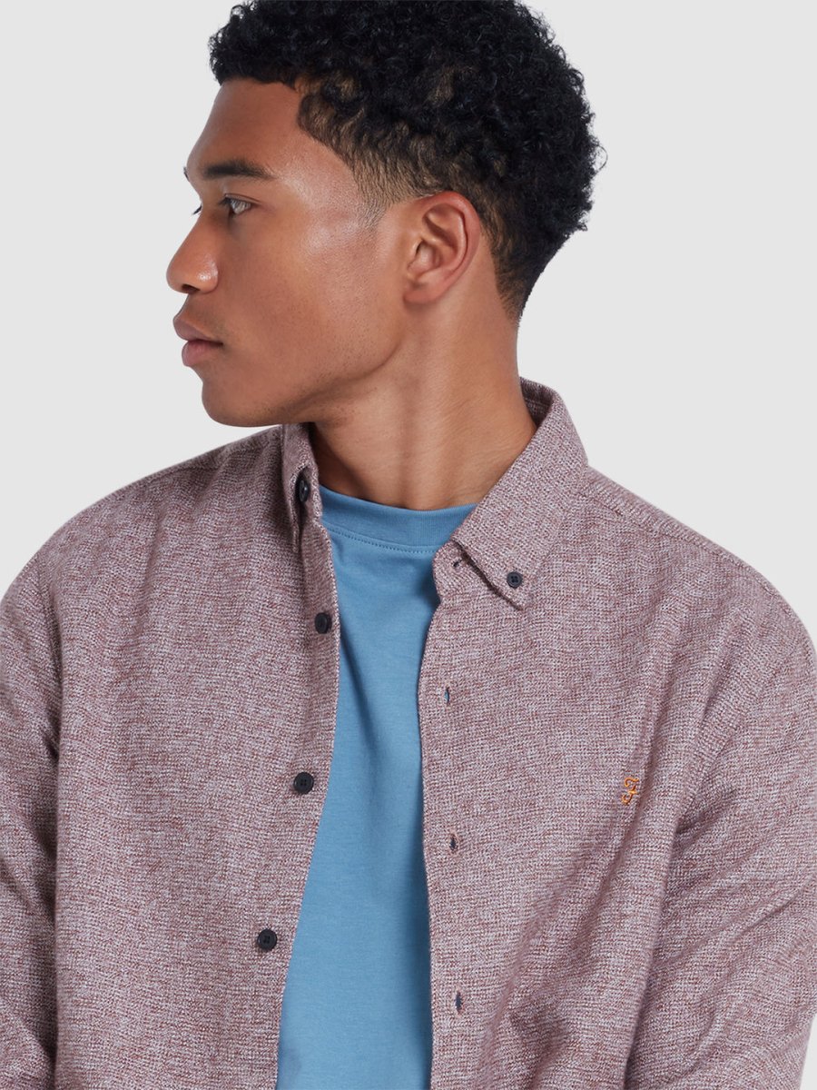 Colver Casual Fit Textured Shirt - RUTHERFORD & Co